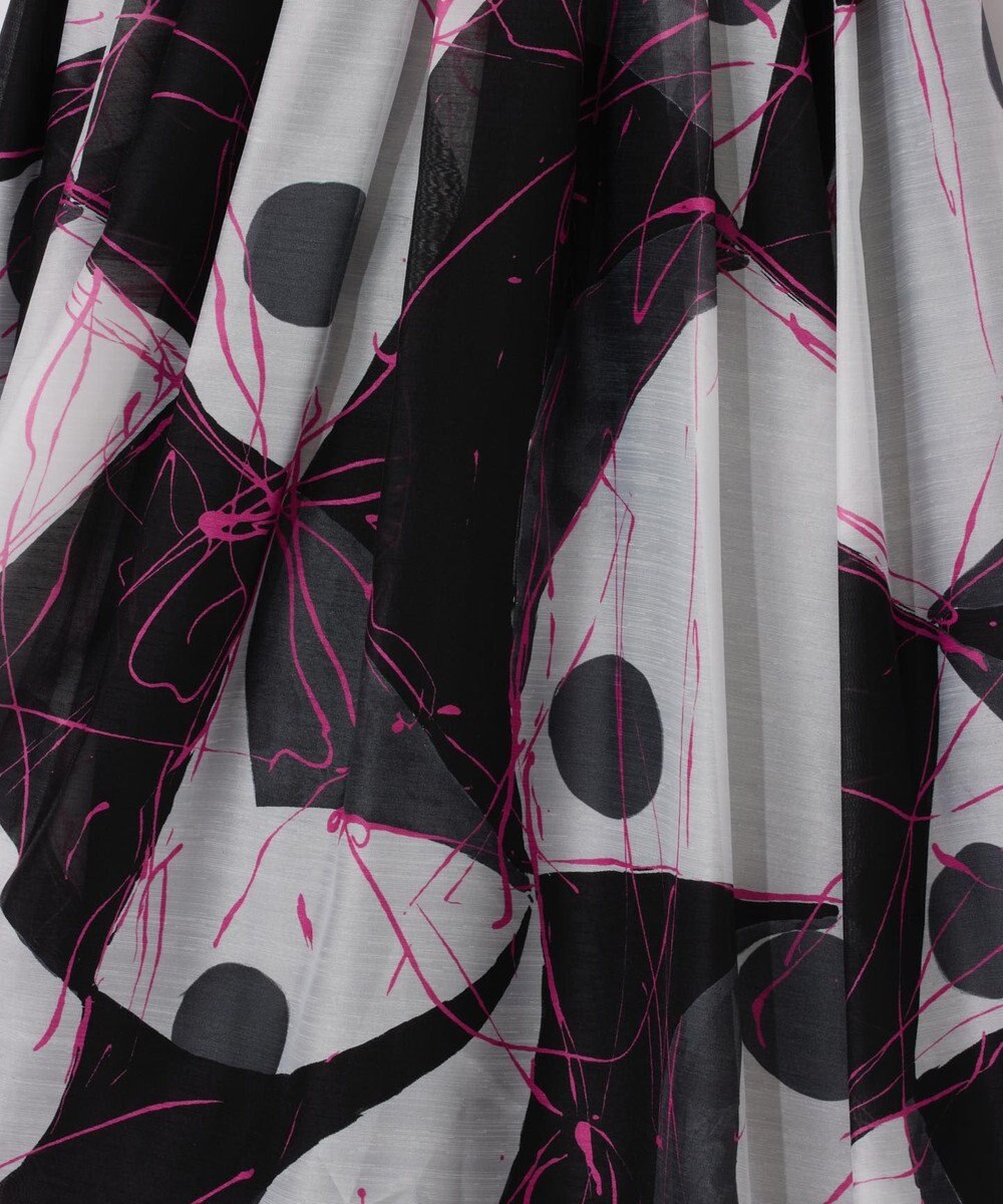 GRACE CONTINENTAL ペイントシアースカート 