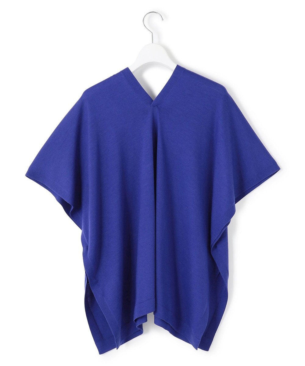 23区 S 【洗える】コンパクトウール マルチウェイ ニットポンチョ 