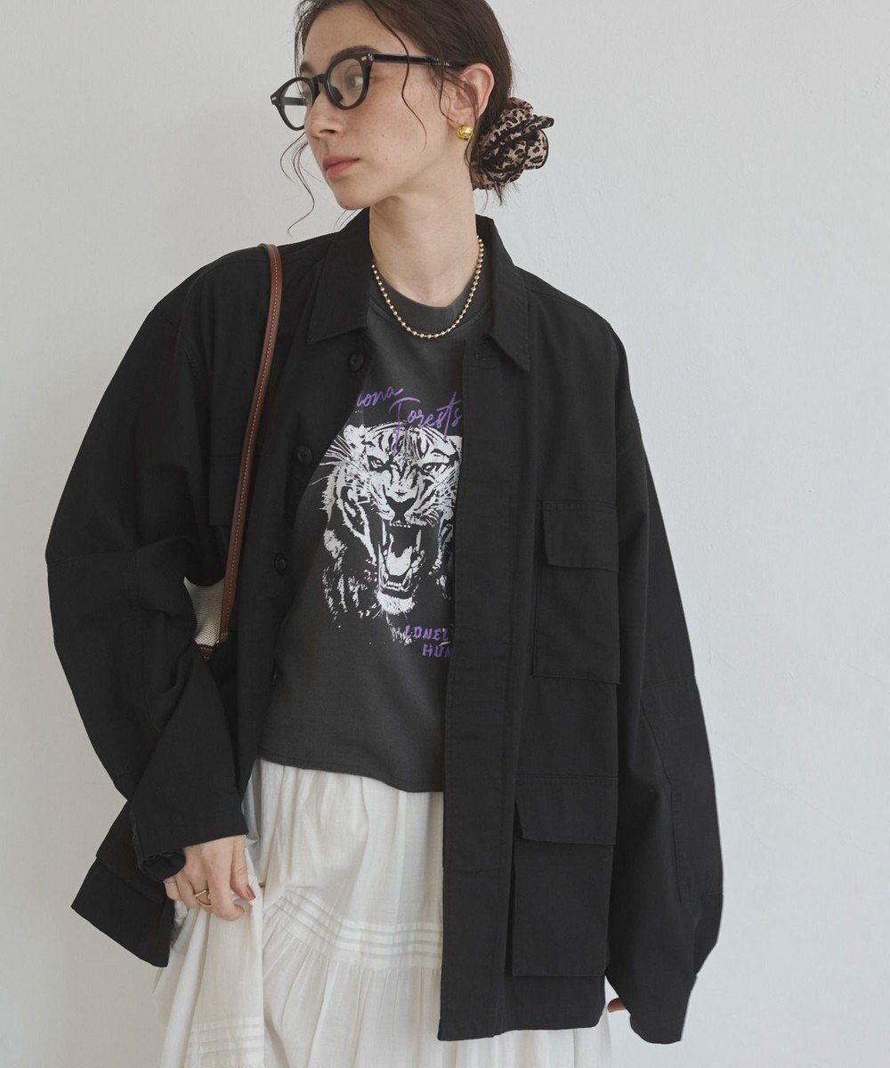 WEGO 【ANGIE VINTAGE】ミリタリー シャツジャケット 