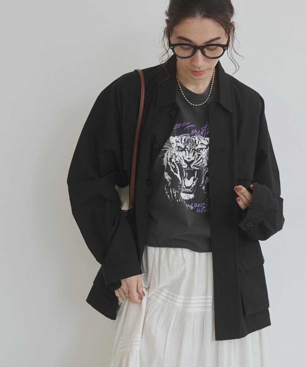 WEGO 【ANGIE VINTAGE】ミリタリー シャツジャケット 