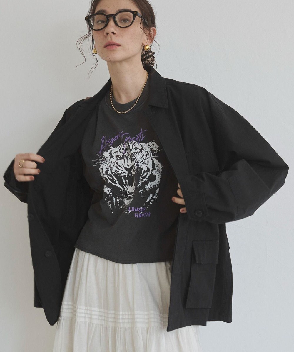 WEGO 【ANGIE VINTAGE】ミリタリー シャツジャケット 