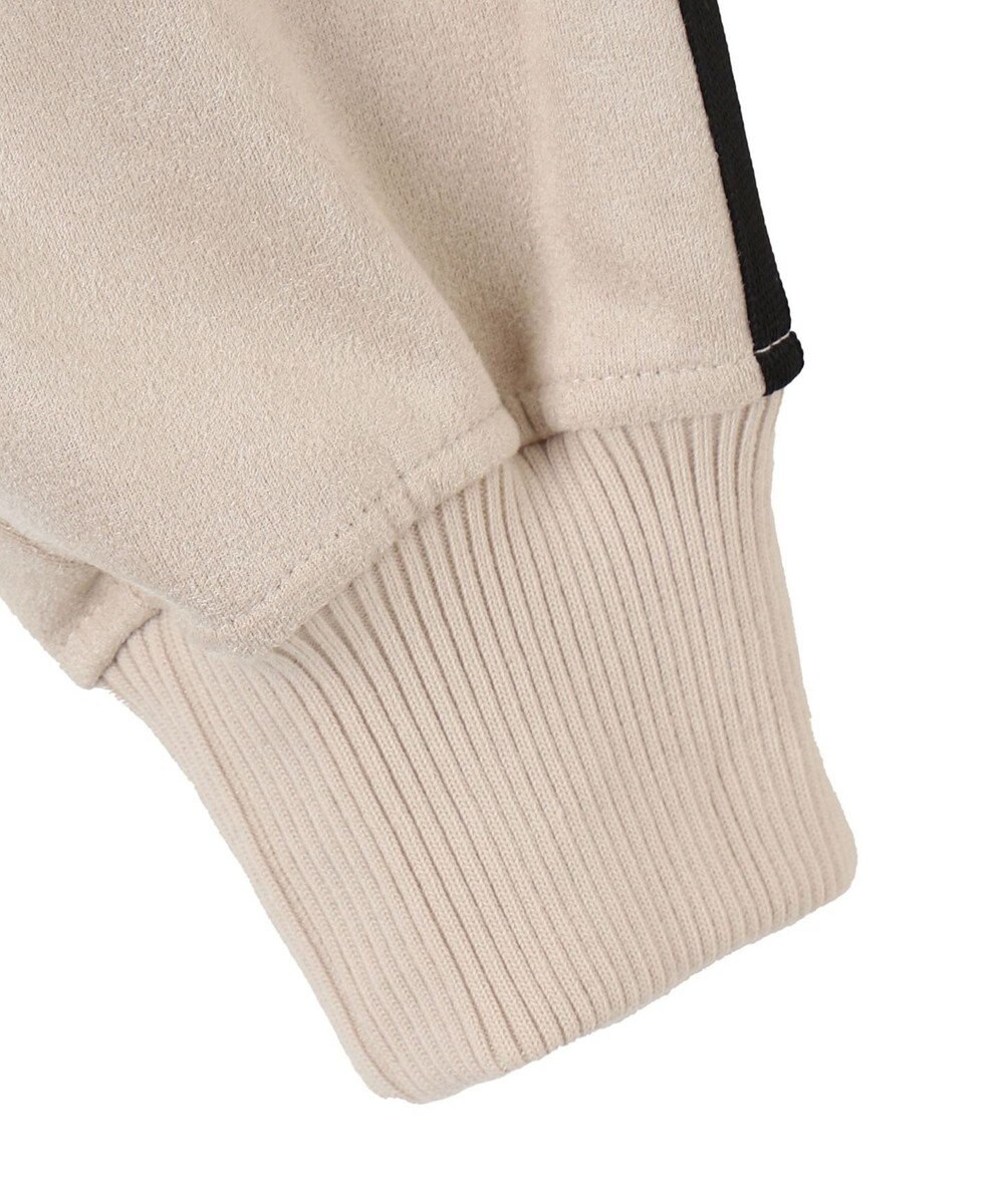 WEGO スエードポンチクロップドトラックジャケット 