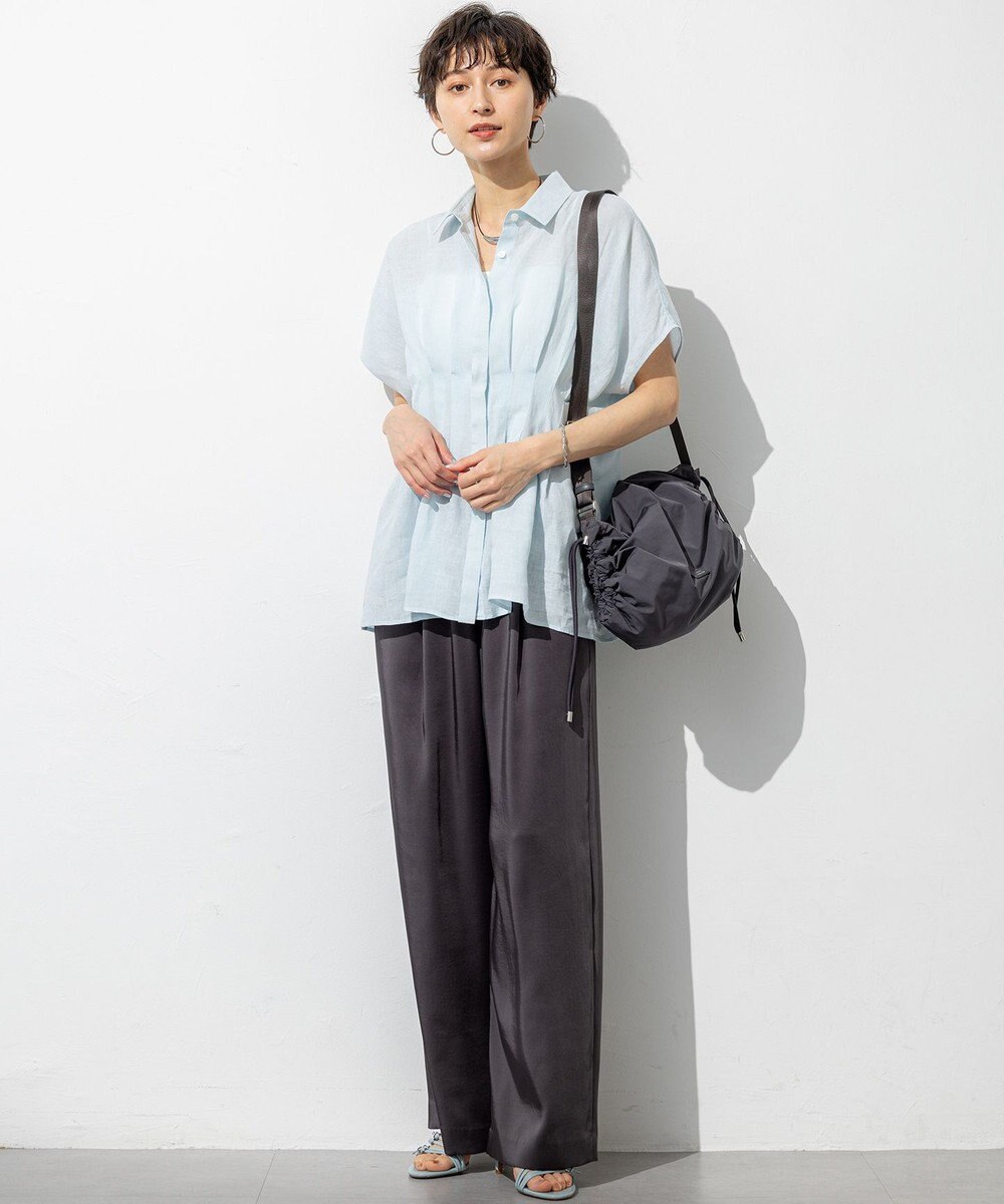 23区 【撥水加工/WEB&一部店舗限定カラーあり】ドロ－ストリング ショルダーバッグ 