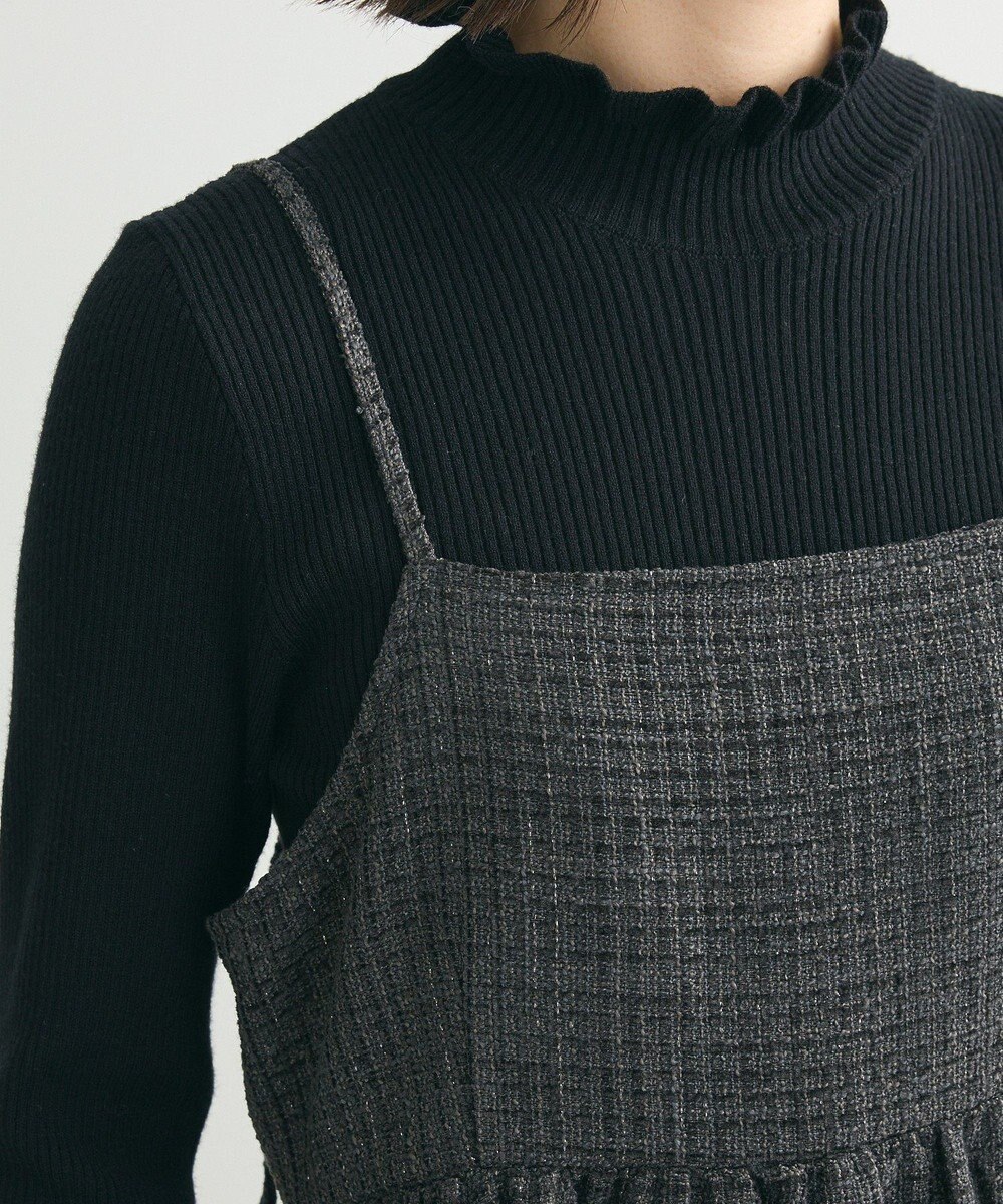 Green Parks ・ＥＬＥＮＣＡＲＥ　ＤＵＥ　ツィードキャミワンピース 