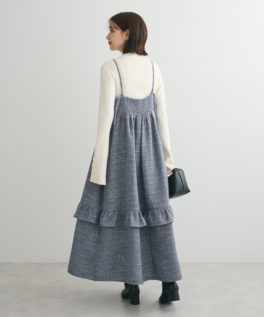 Green Parks ・ＥＬＥＮＣＡＲＥ　ＤＵＥ　ツィードキャミワンピース 