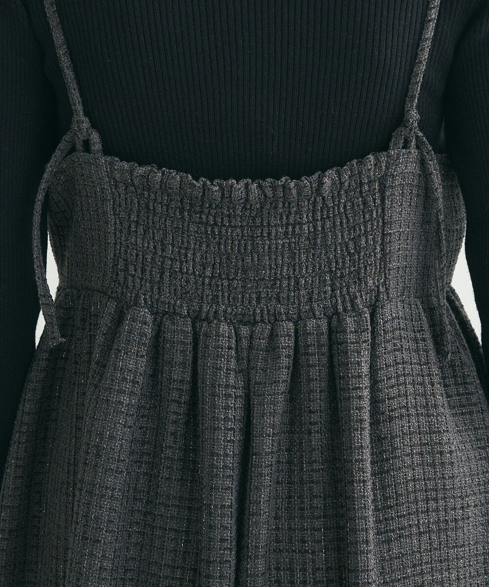 Green Parks ・ＥＬＥＮＣＡＲＥ　ＤＵＥ　ツィードキャミワンピース 