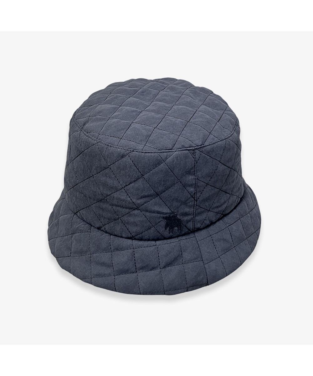 林八百吉商店 moz  バックサテンキルトバケットハット 