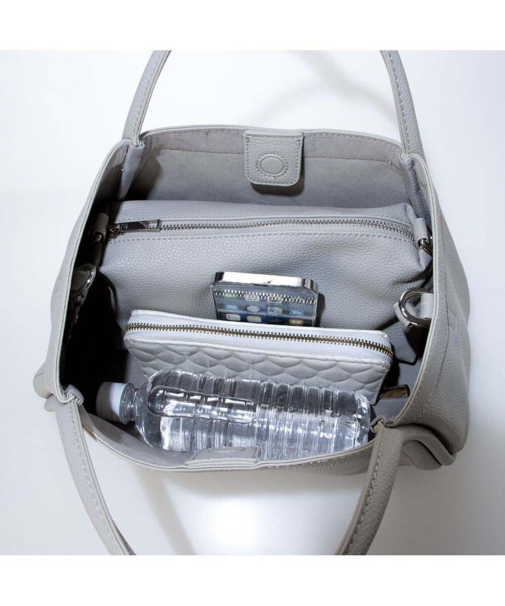 UNBILLION カシュカシュ cachechche / 通しハンドルシュリンク横長トート 