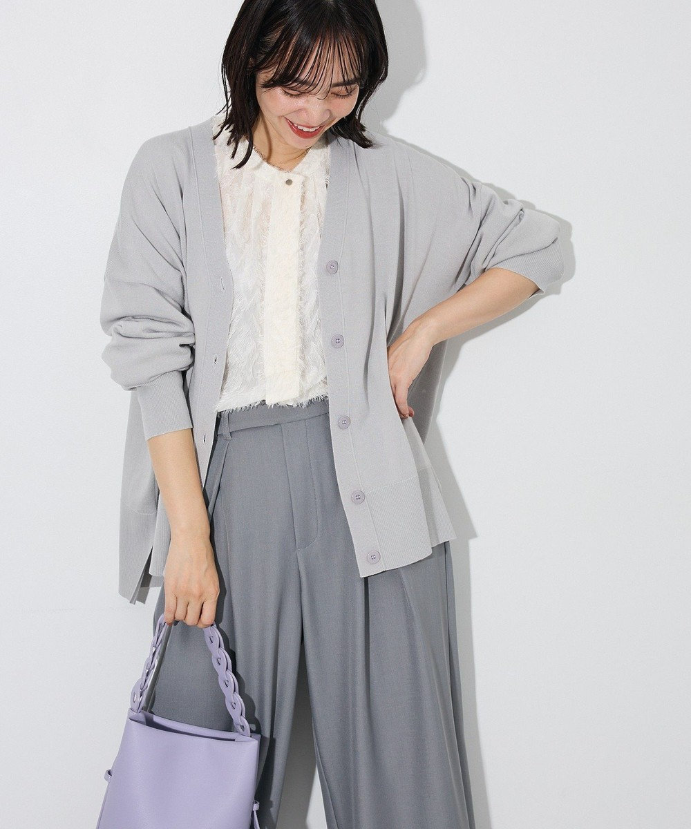 Green Parks ここちニットＶネックカーディガン 