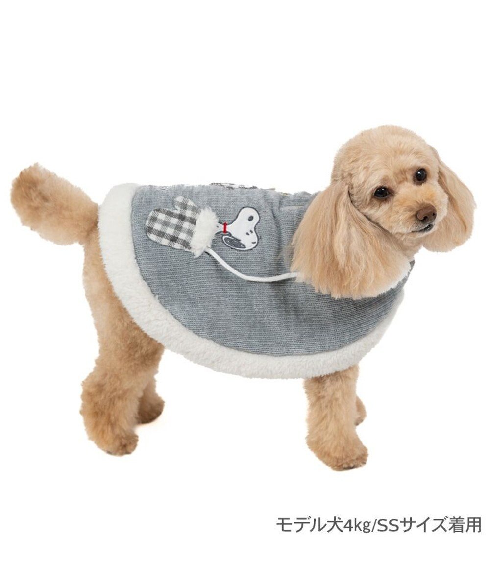 PET PARADISE スヌーピー 手袋 ポンチョ 小型犬 