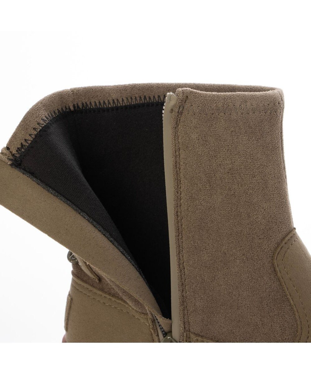 ing <ing>【レイン対応】厚底ストレッチブーツ 