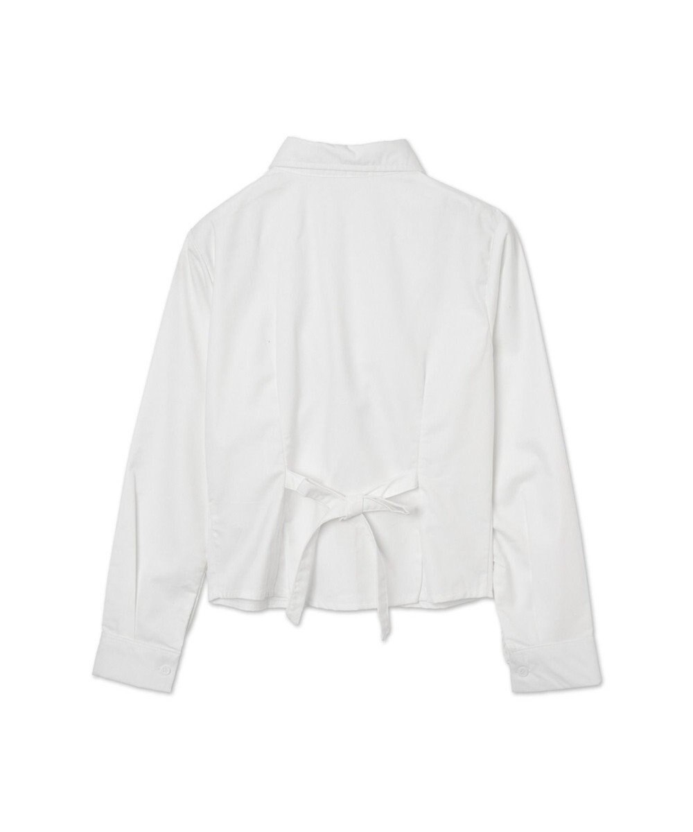 WEGO 【SCHOOLITEM】スクールシャーリングフィットシャツ 