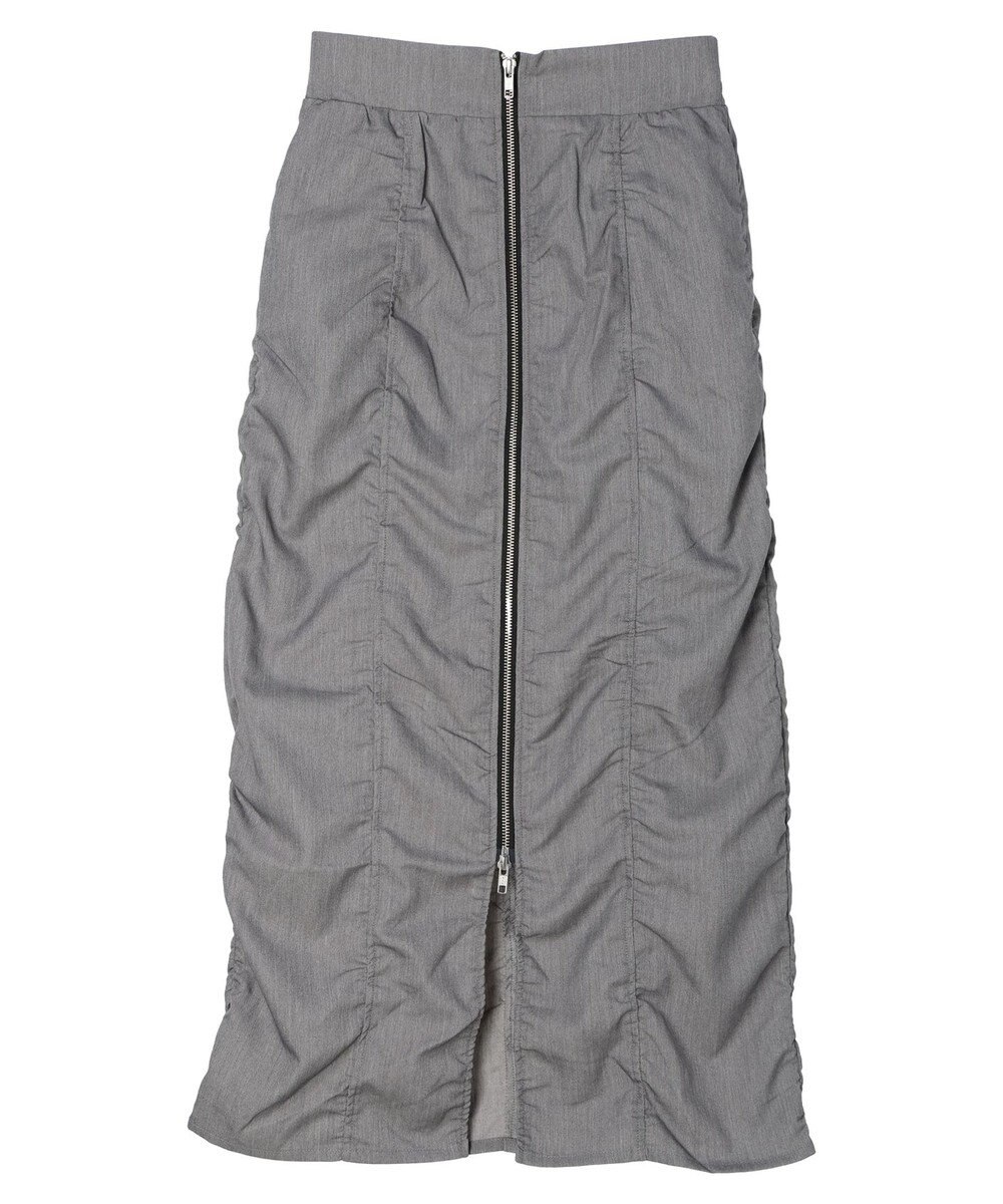 Green Parks ・ＥＬＥＮＣＡＲＥ　ＤＵＥ　シャーリングＷーＺＩＰスカート 