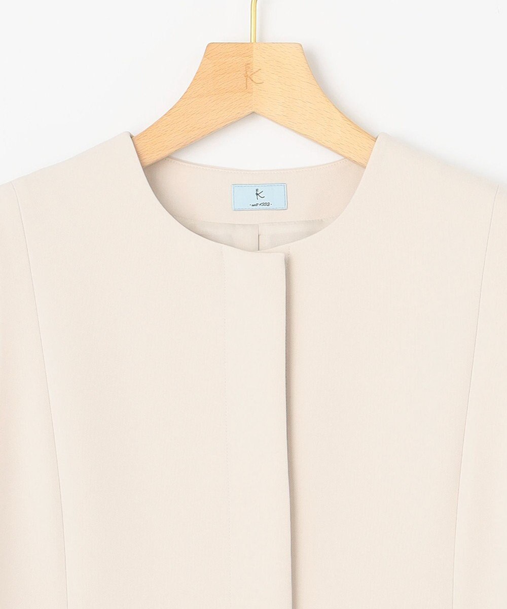 組曲 【KUMIKYOKU NAVY】コンフォータブルドレープ ジレ 