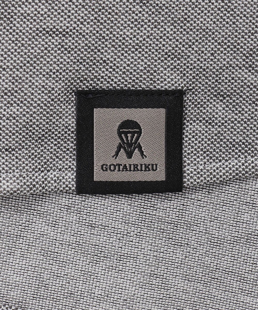 GOTAIRIKU 【吸汗速乾】クールマックス鹿の子 半袖ビズシャツ_ボタンダウン 