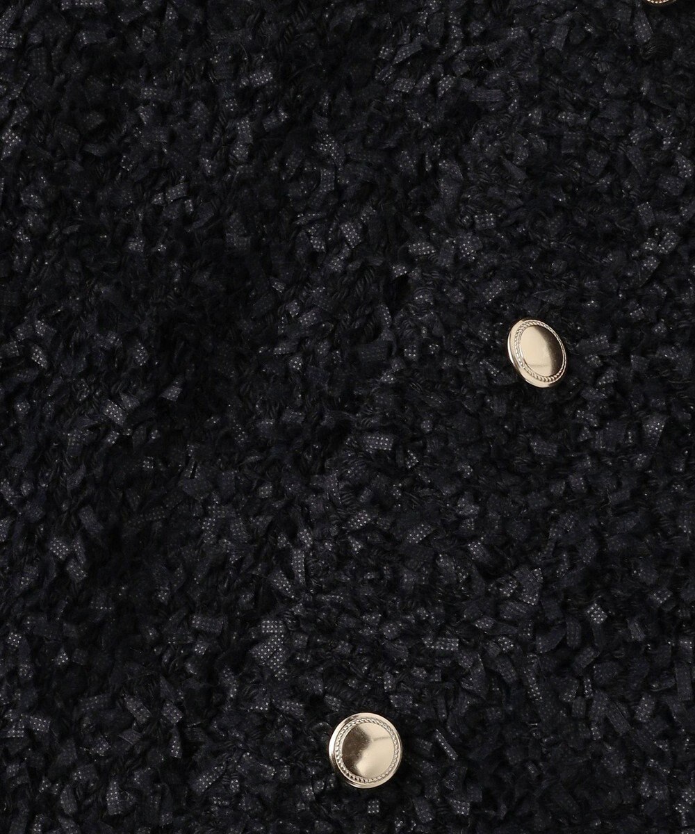 23区 【GOLD LABEL】リボンモールツイード ニットカーディガン 