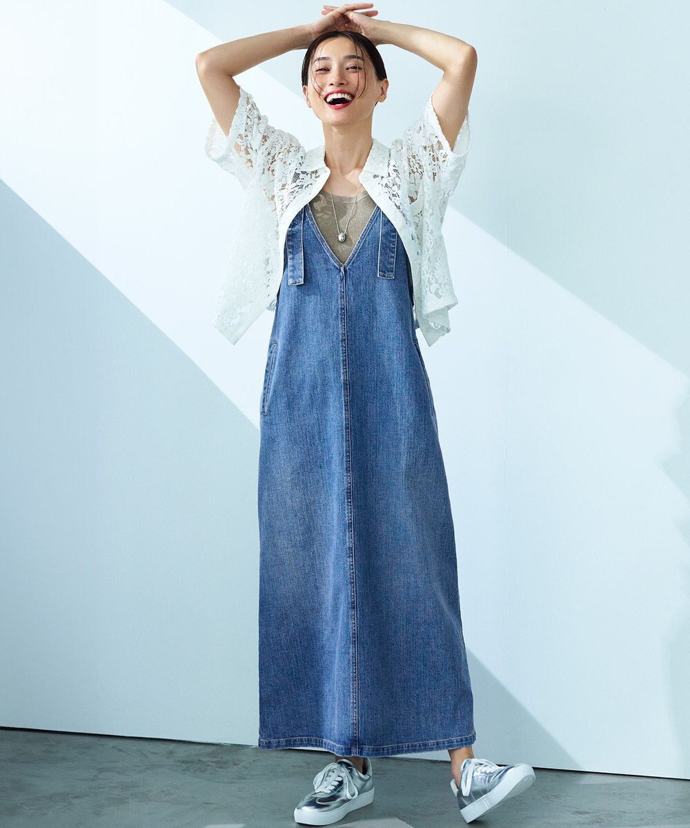 23区 メタル ドロップ ネックレス 