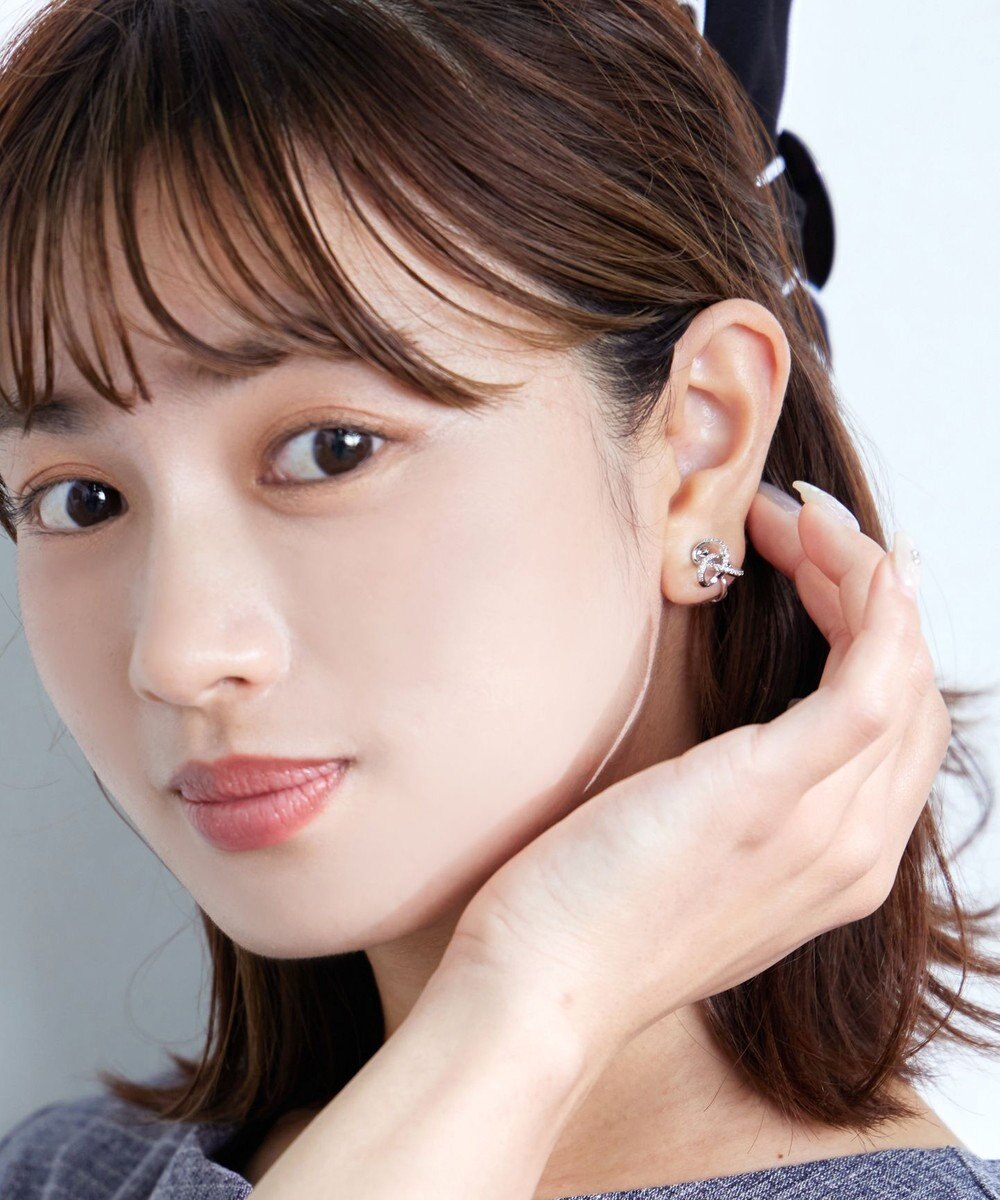 Tiaclasse 【選べる2TYPEデザイン】【金属アレルギー対応】 トゥワインピアス＆イヤリング 