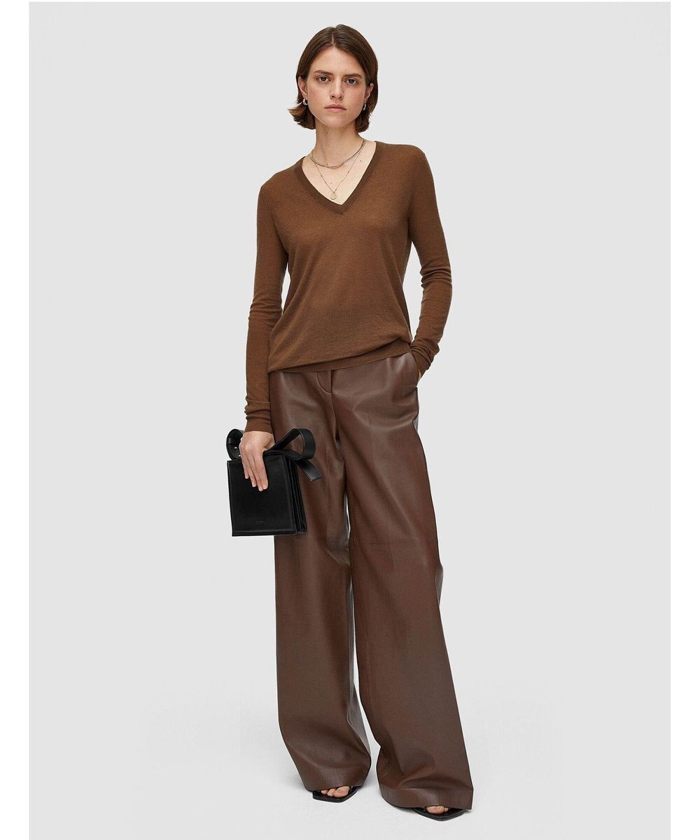 JOSEPH 【洗える】キャッシュエアー　Vネックニット 