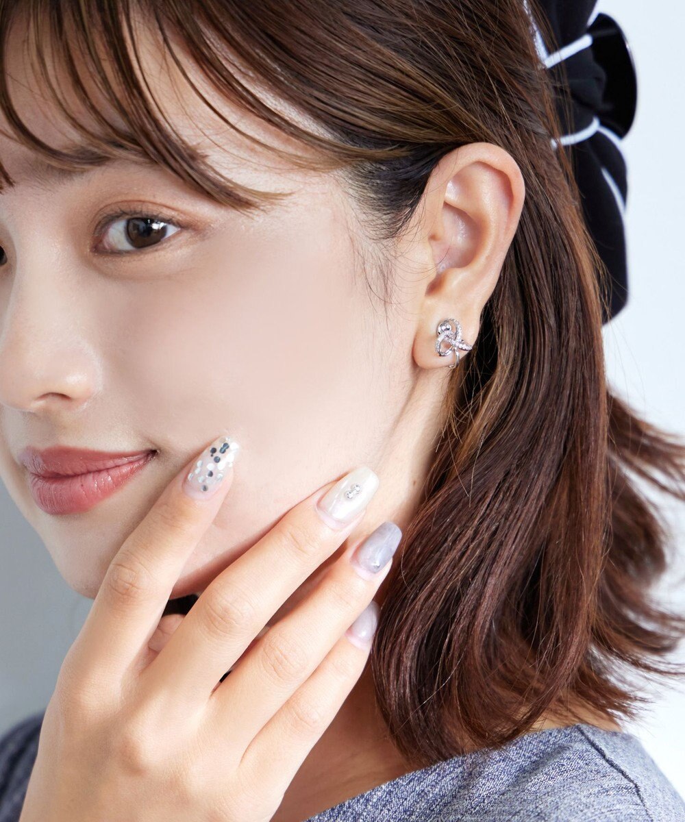 Tiaclasse 【選べる2TYPEデザイン】【金属アレルギー対応】 トゥワインピアス＆イヤリング 