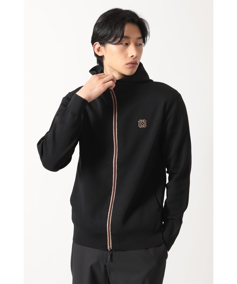 DAKS エコブルー ミラノリブパーカー 