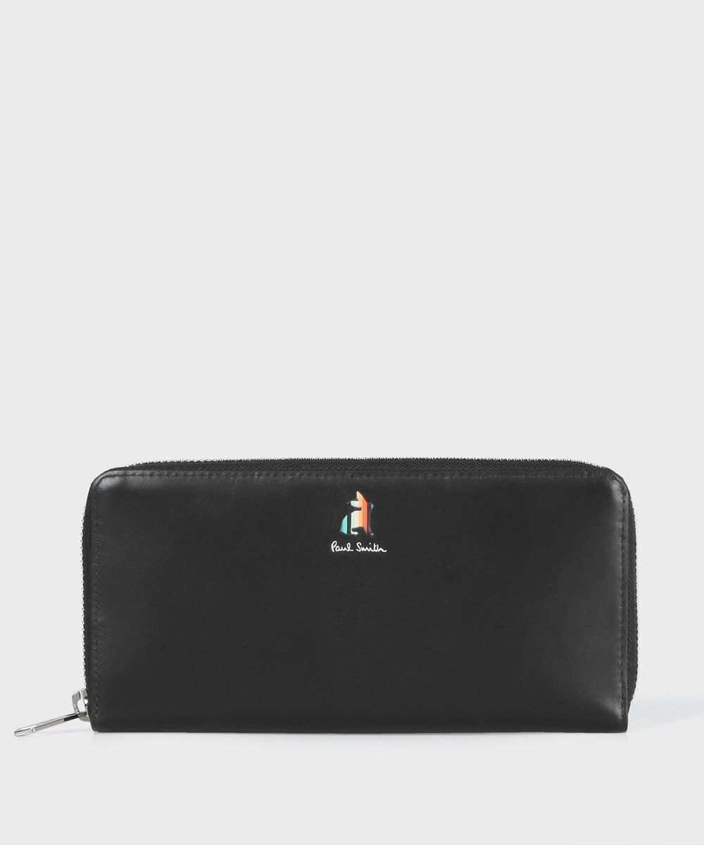 Paul Smith マーケトリーストライプラビット 長財布 