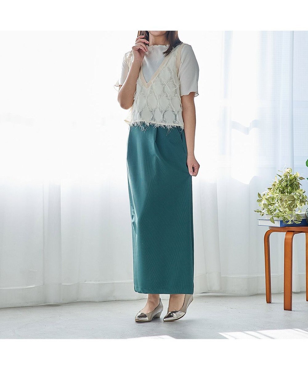 MODE ET JACOMO <MODE ET JACOMO>ポインテッドウェッジソールパンプス 