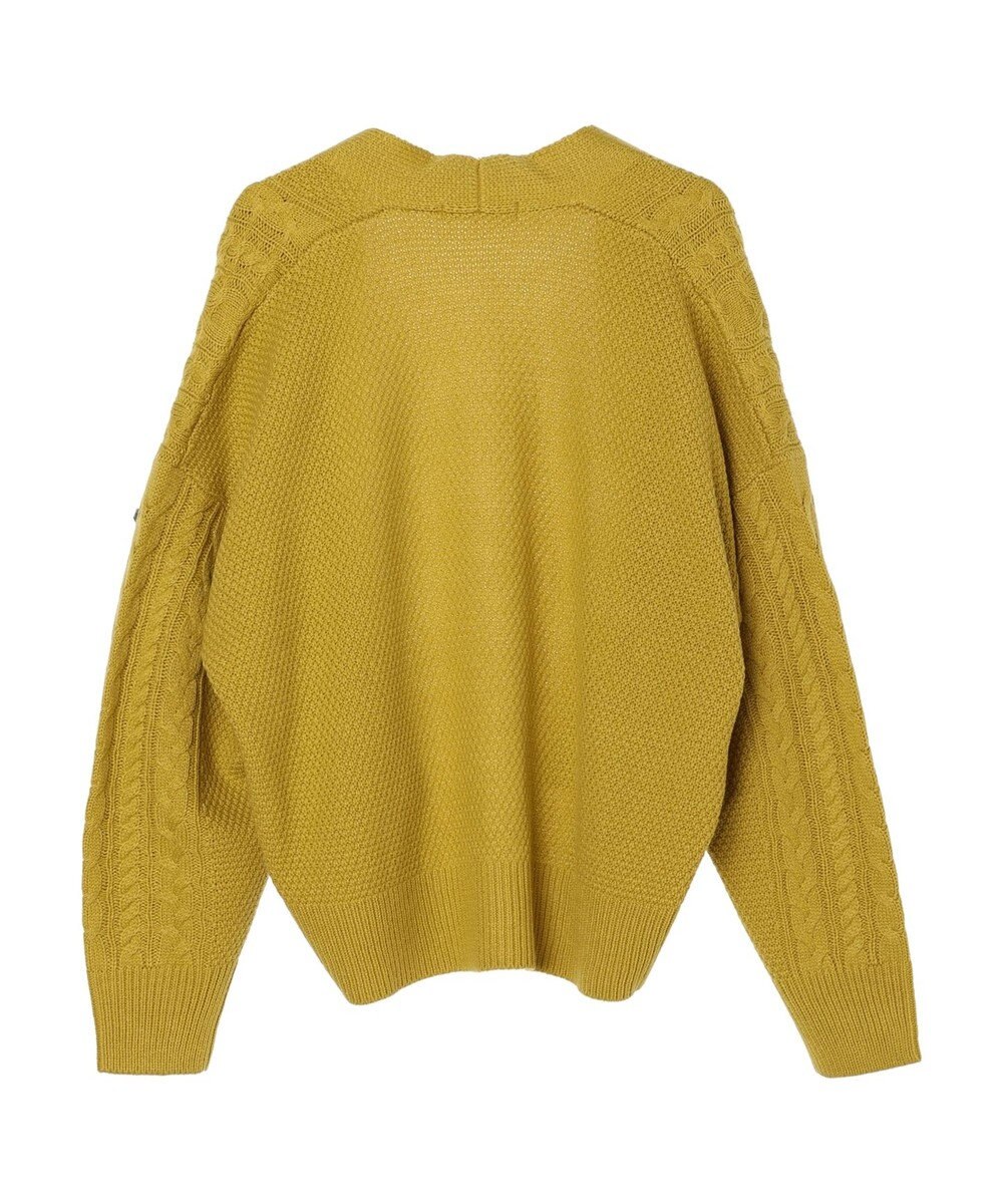 Green Parks 着流しケーブルカーディガン 