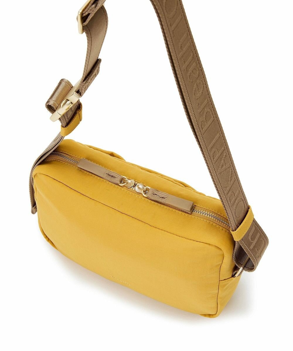 TOPKAPI 【Breath TOPKAPI】Freely フリーリー ナイロン ロゴテープ  スクエア ショルダーバッグ 