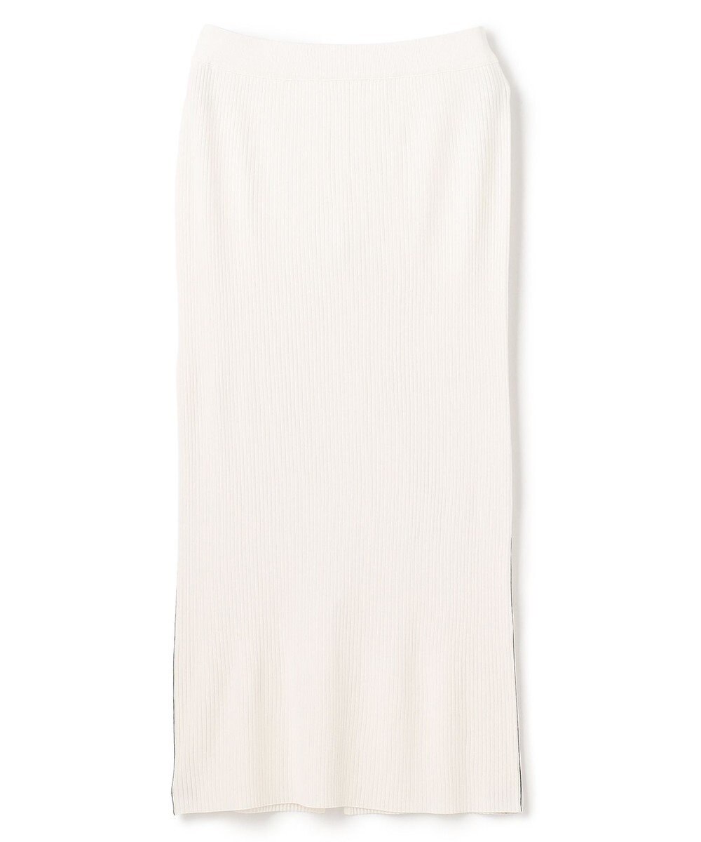 BEIGE， 【洗える】LAURA / Iラインリブスカート 