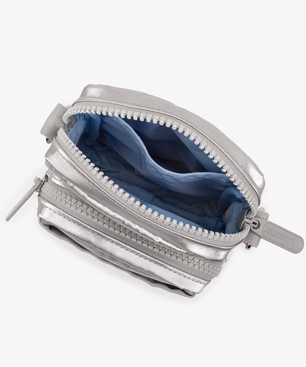 LeSportsac MINI PHONE BAG/フロストシルバーシャイン 