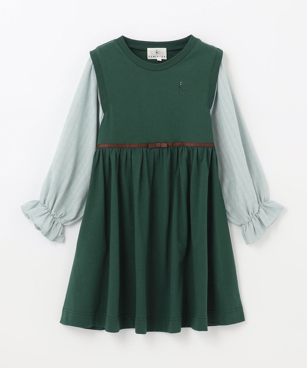 組曲 KIDS 【150-160cm】シェイプドカット ワンピース 