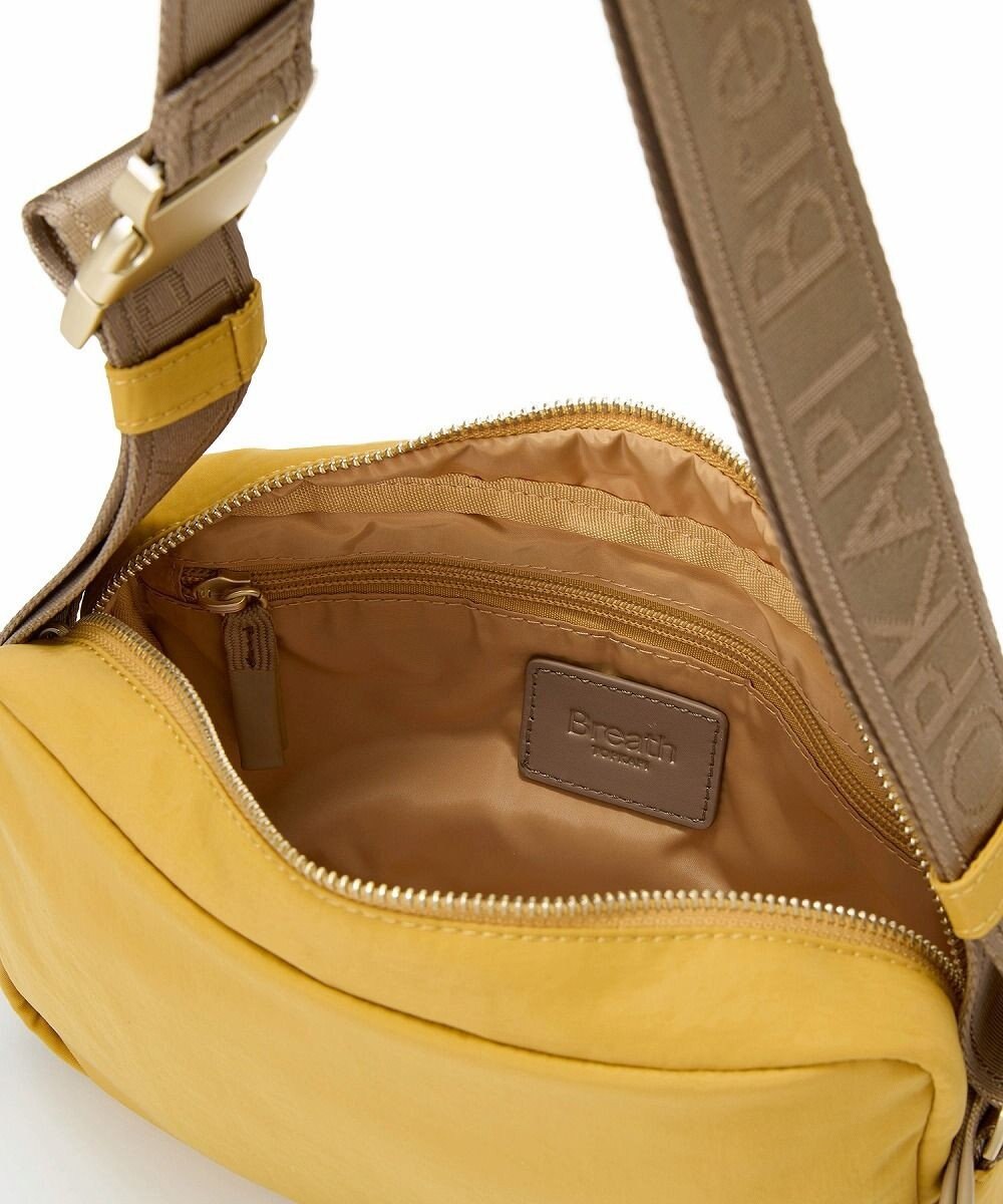 TOPKAPI 【Breath TOPKAPI】Freely フリーリー ナイロン ロゴテープ  スクエア ショルダーバッグ 