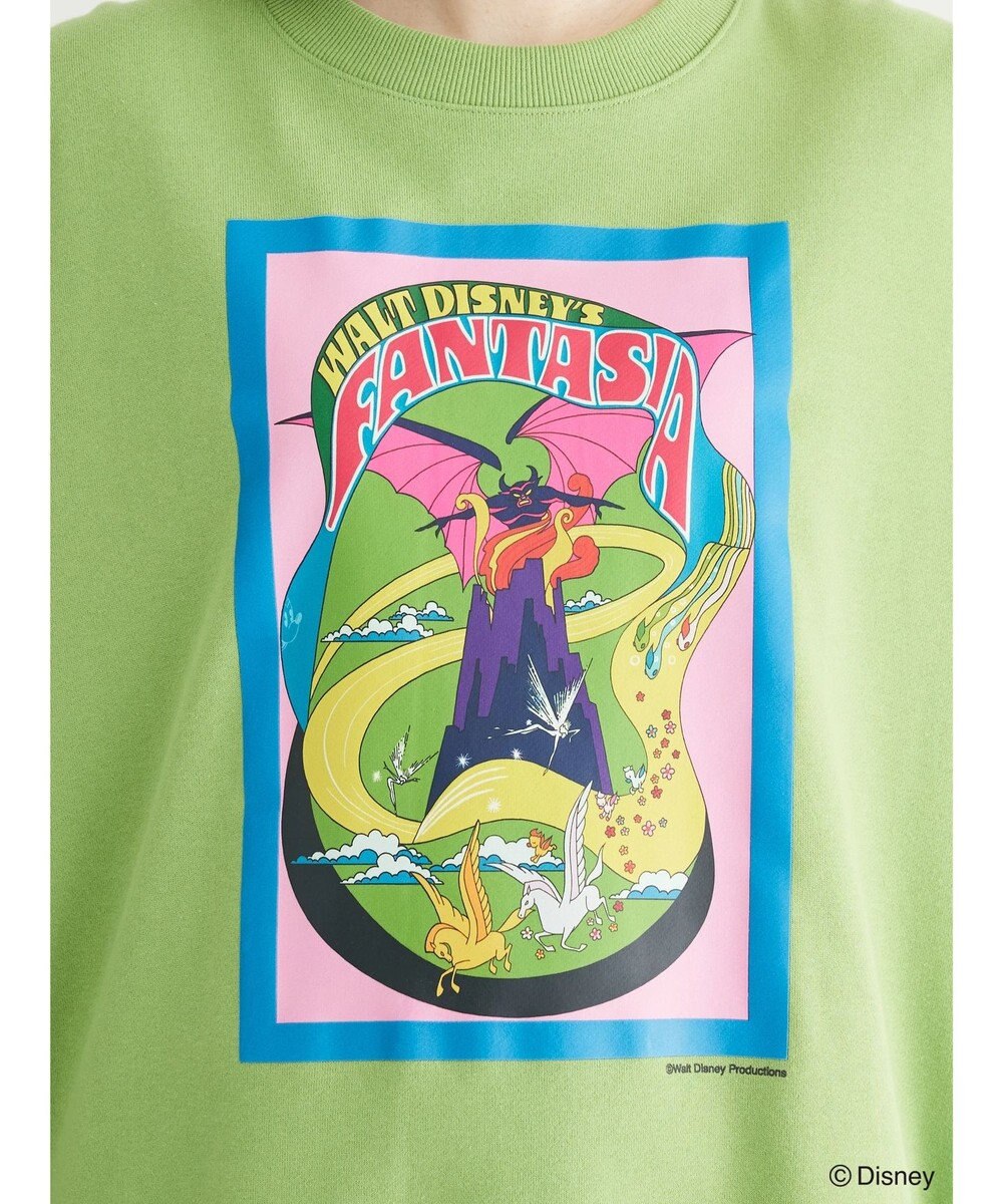 Green Parks ＦＡＮＴＡＳＩＡ／ポスタープリント裏毛プルオーバー 