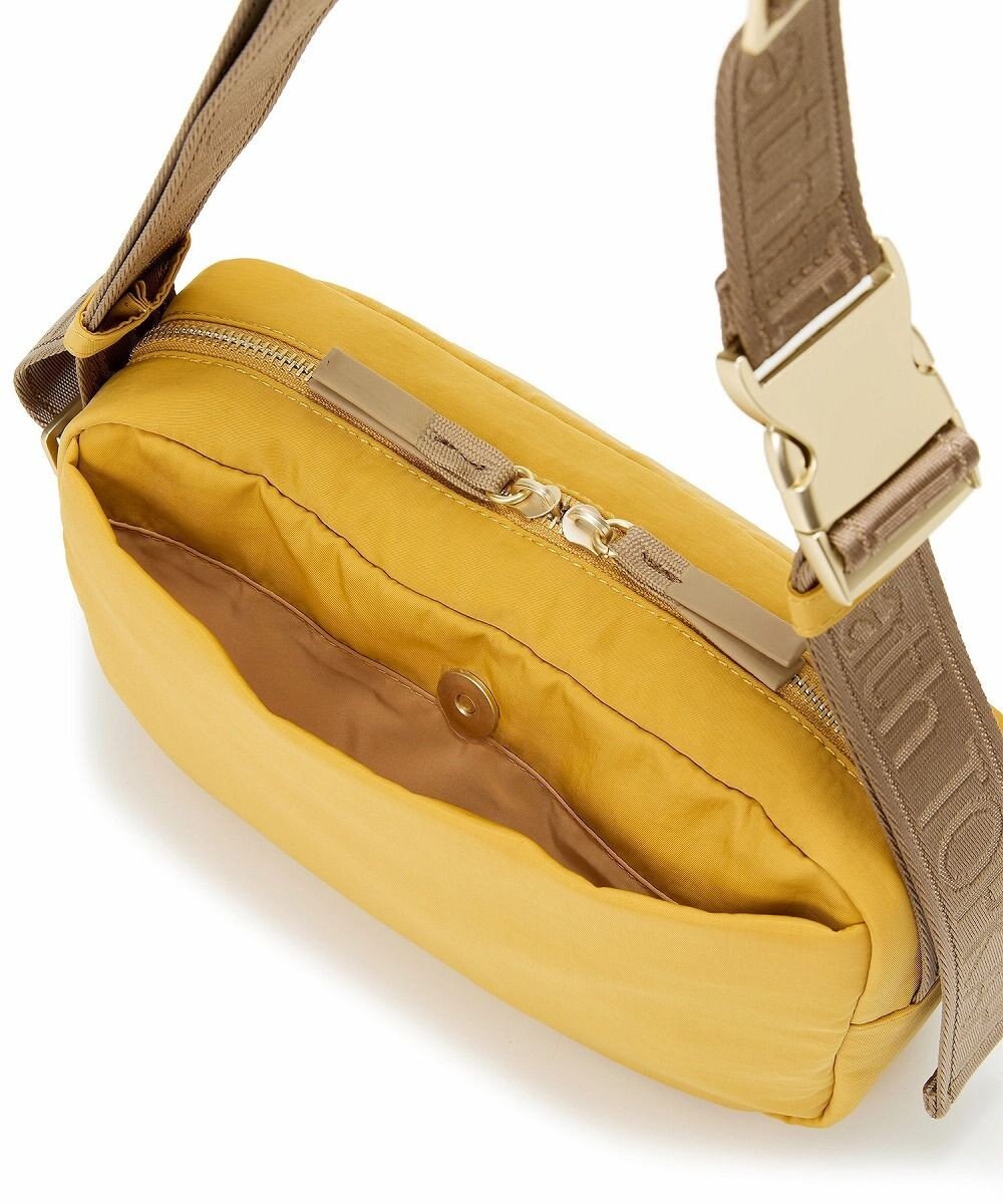 TOPKAPI 【Breath TOPKAPI】Freely フリーリー ナイロン ロゴテープ  スクエア ショルダーバッグ 