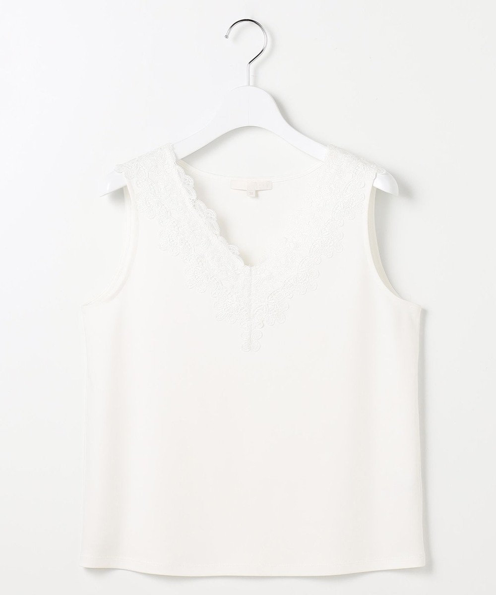 自由区 L コンパクトハイゲージレース タンクトップ 