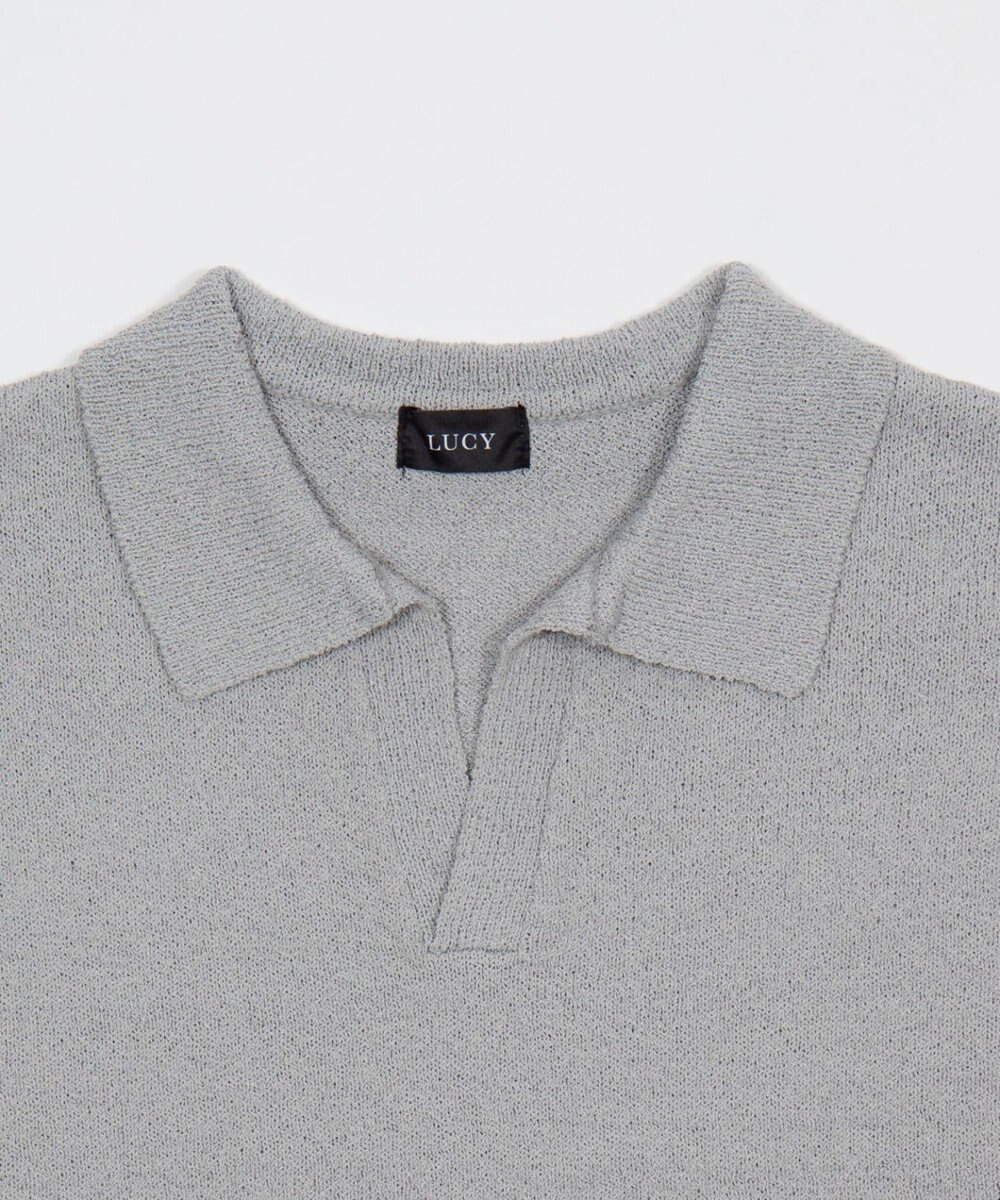 WEGO スキッパーニットポロ 