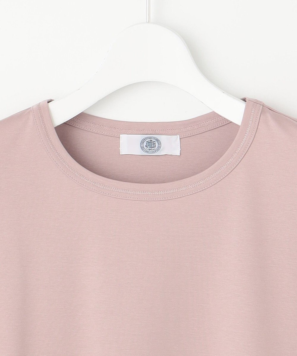 J.PRESS LADIES L 【接触冷感】コットンスムース カフス袖 カットソー 