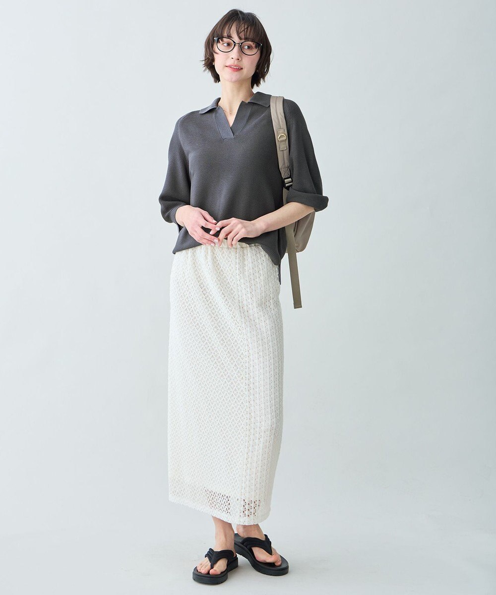 ANY L レーススカート 