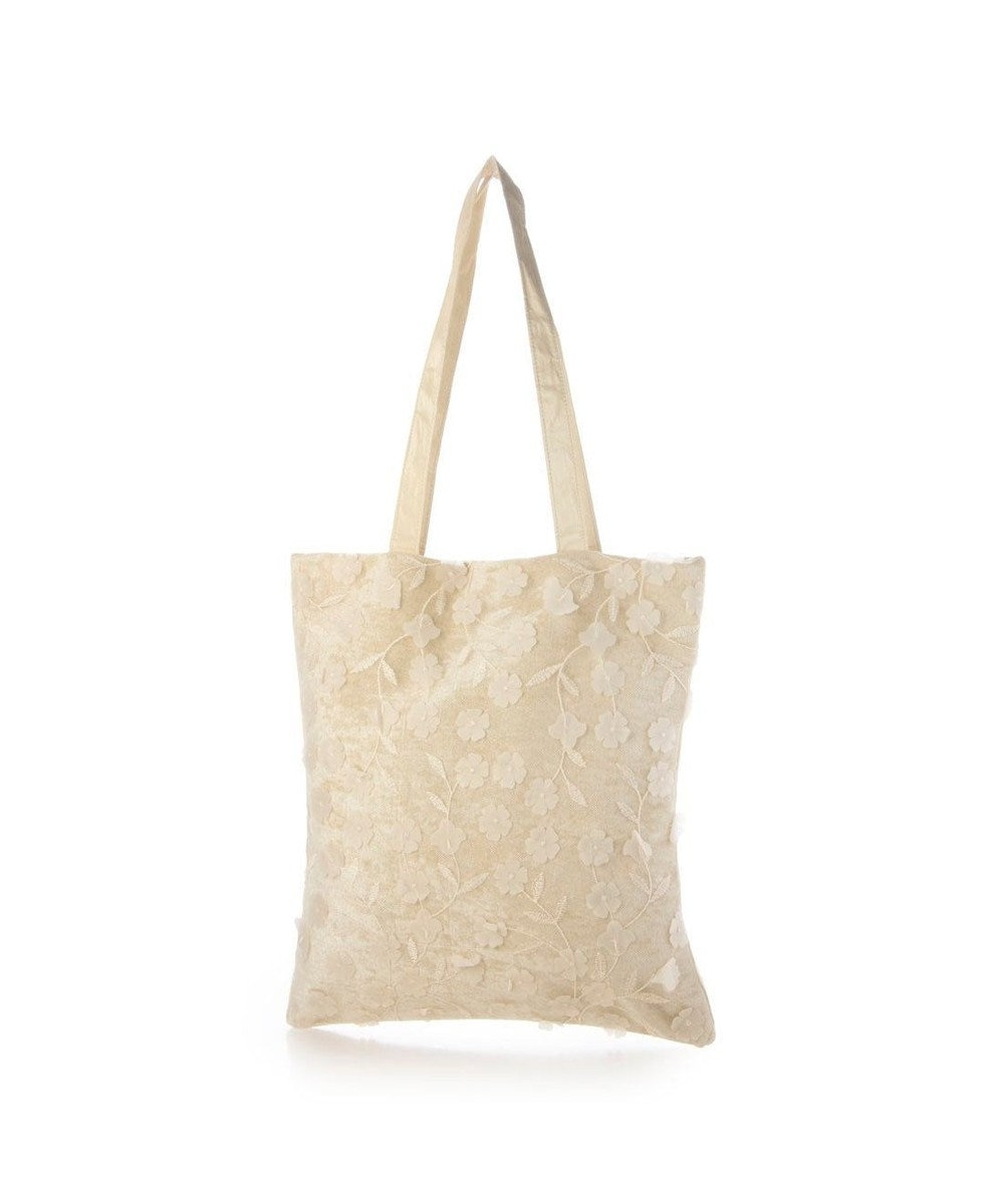 UNBILLION カシュカシュ cachechche / チュールフラワーシンプルトート 