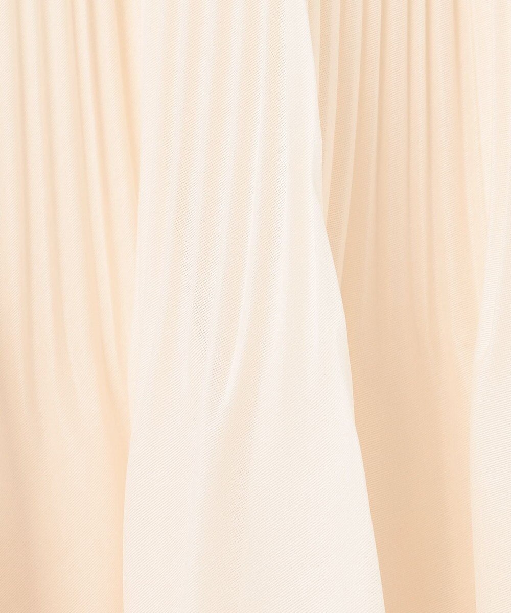 GRACE CONTINENTAL オーガンジープリーツスカート 