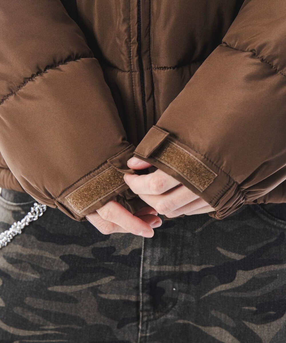 WEGO 【ユニセックス着用ITEM/MLサイズ展開】パファーグラフィックブルゾン 