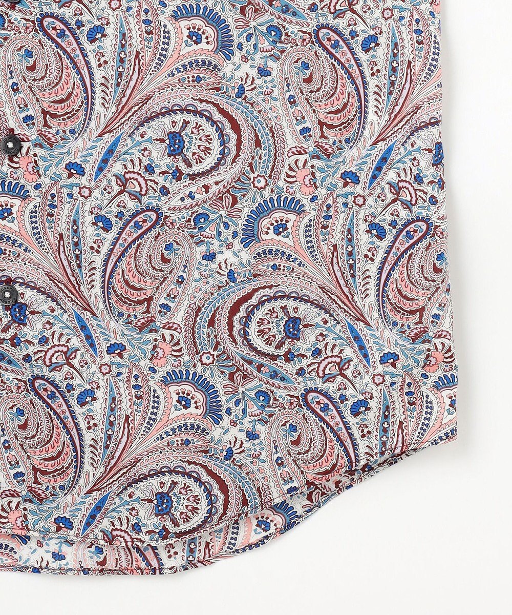 JOSEPH ABBOUD リバティプリント シャツ 