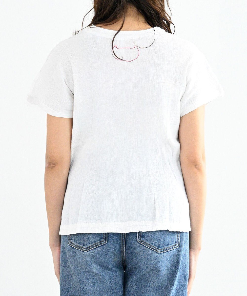 crêprie tsumori chisato creperie HAND PRINT T-SHIRT CHANDELIA クレプリ シャンデリアプリント ドルマンTシャツ 