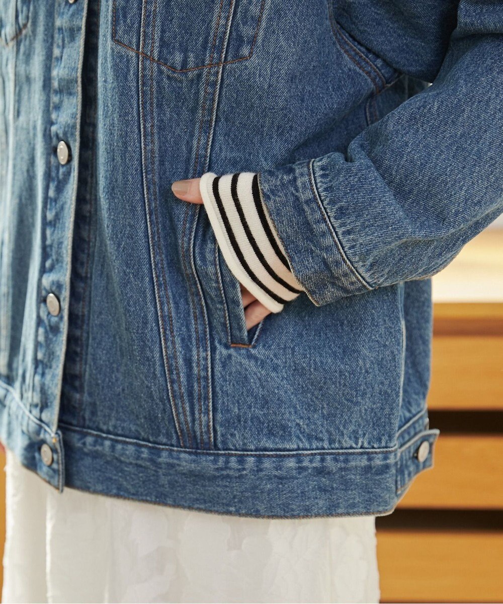 WEGO 【ANGIE VINTAGE】ビッグシルエットデニムジャケット / オーバーサイズGジャン 