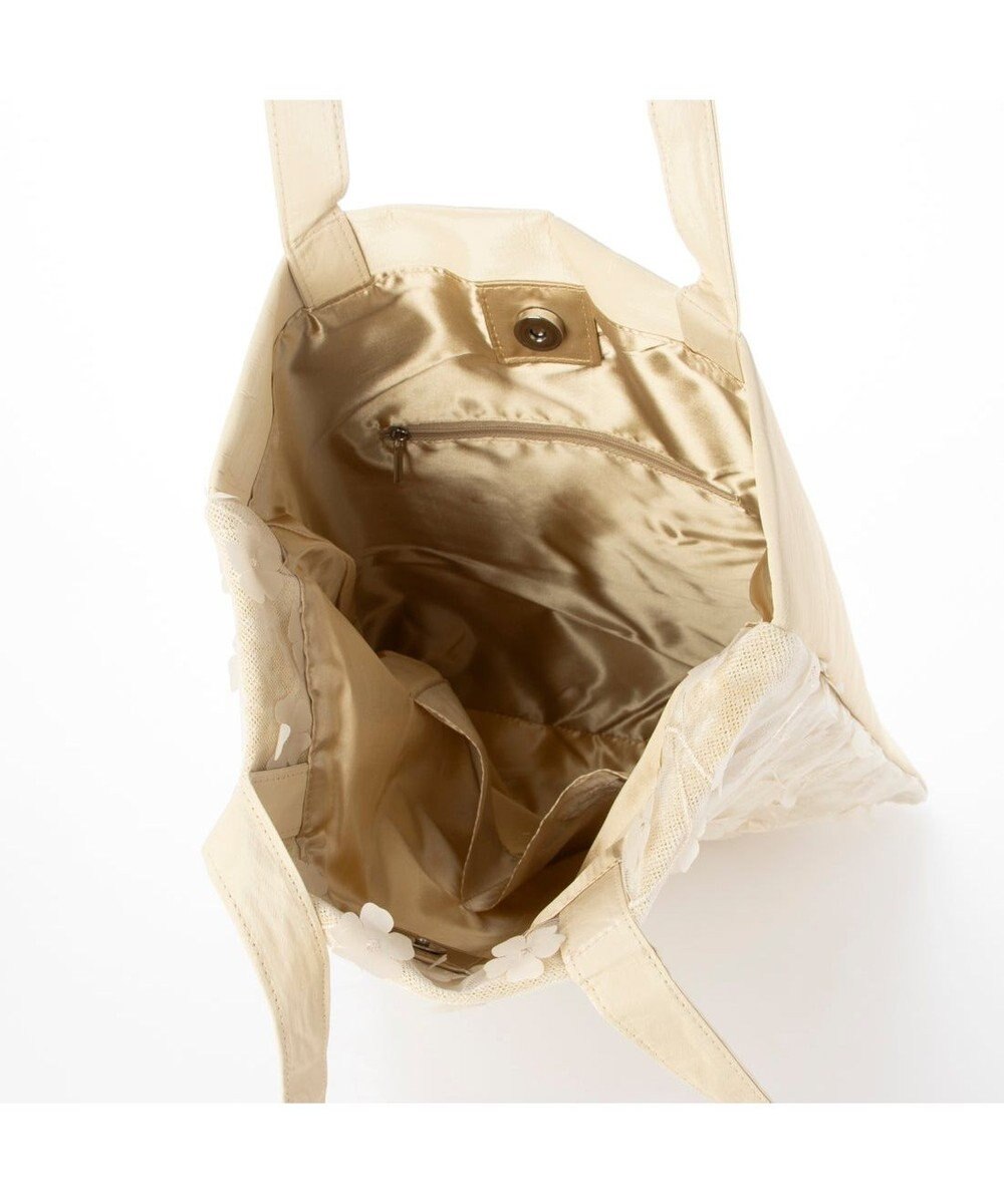 UNBILLION カシュカシュ cachechche / チュールフラワーシンプルトート 