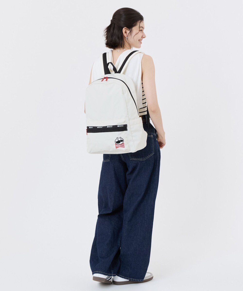LeSportsac CLASSIC EVERYDAY BP/プリングルズミスターPエンブロイダリー 