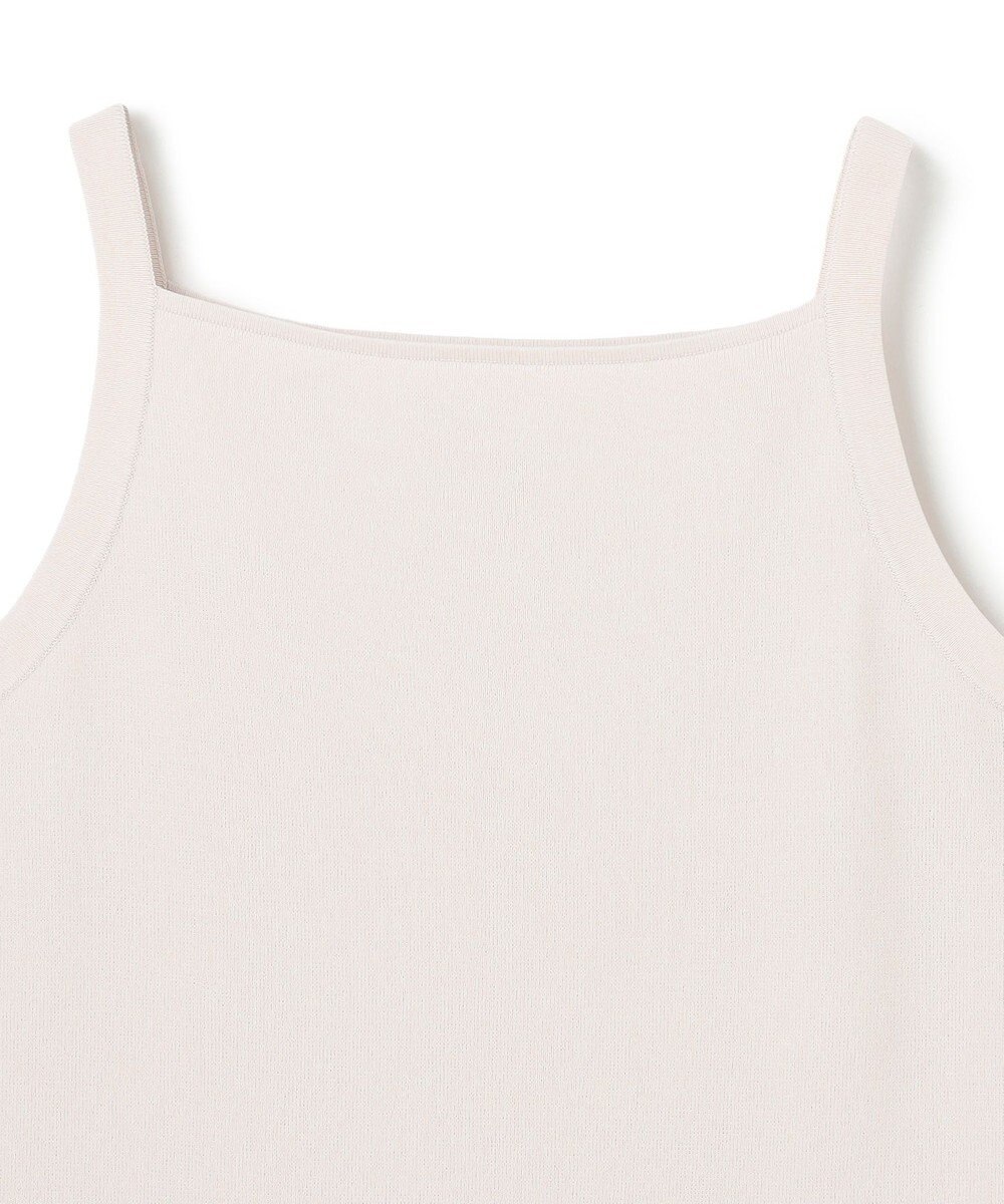 UNFILO スゴ機能美ニット スクエア キャミソール 