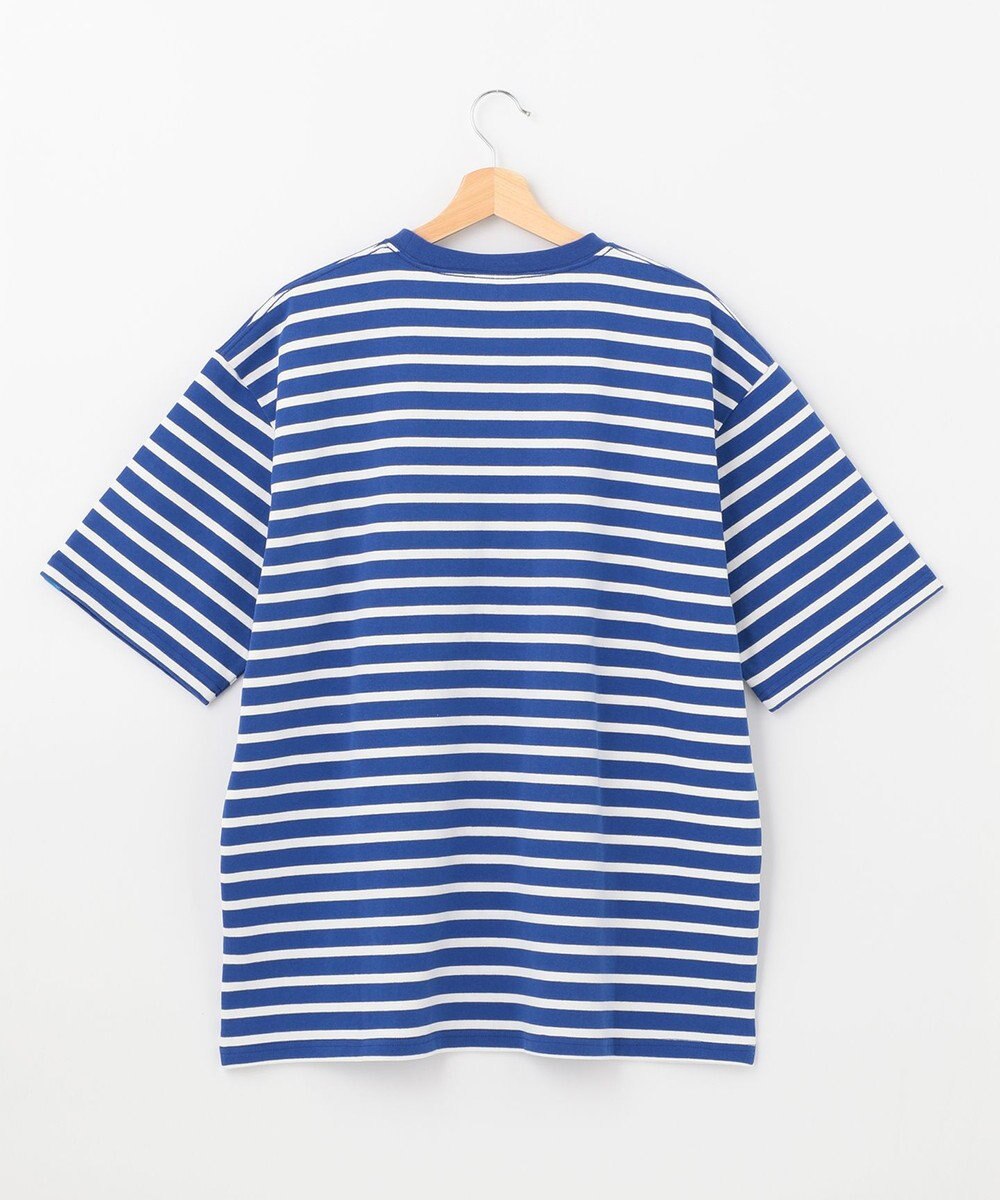 SHARE PARK MENS 【UNISEX】UVカット ボーダーロゴTシャツ 