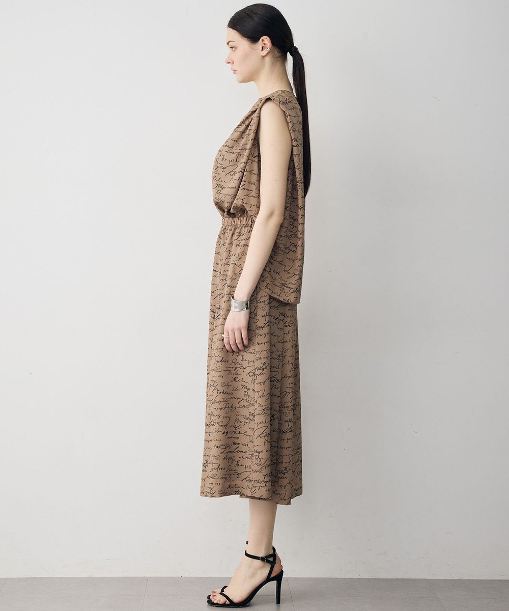 ICB 【30th ANNIVERSARY】5cityプリント ノースリーブワンピース 